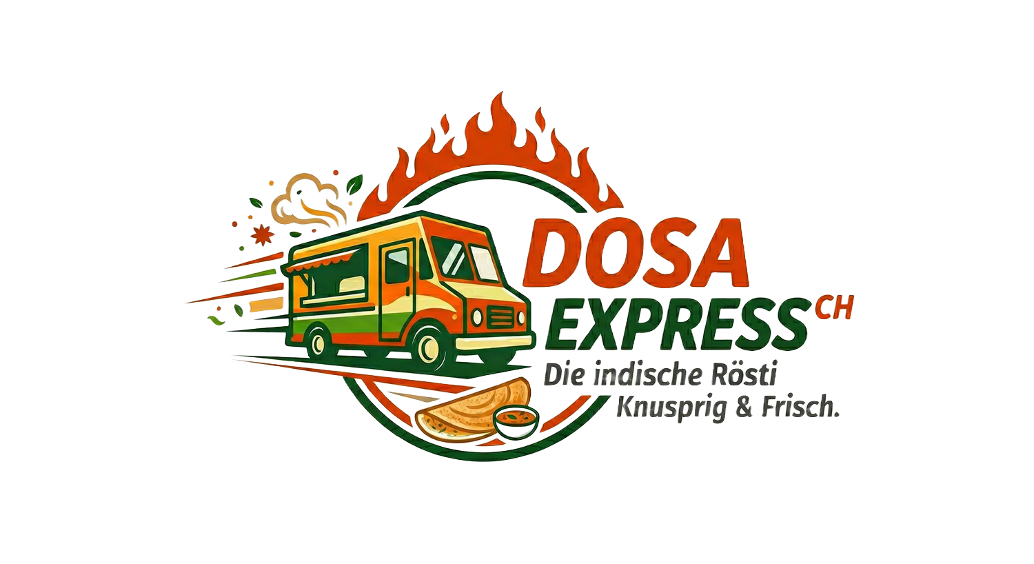 Dosa Express CH Logo